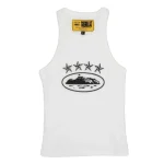 Corteiz 4Starz Alcatraz Women’s Tank Top White