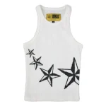 Corteiz 4 Starz Motion Womens Tank Top White