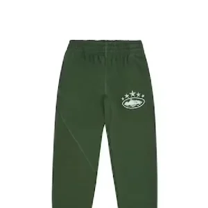 Corteiz 5 Starz Sweatpants Green