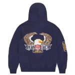 Corteiz Dipset Zip Hoodie Navy