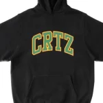 Corteiz Dropout Hoodie Black