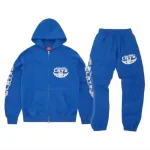 Corteiz Gasolina Tracksuit Royal Blue