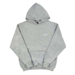 Corteiz HMP Embroidered Hoodie Grey