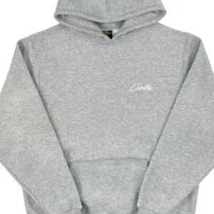 Corteiz HMP Embroidered Hoodie Grey