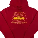 Corteiz OG Alcatraz Hoodie Red