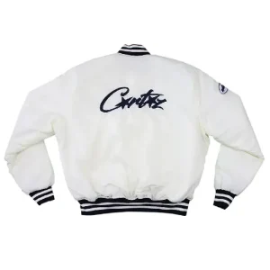 Corteiz Stadium Jacket White